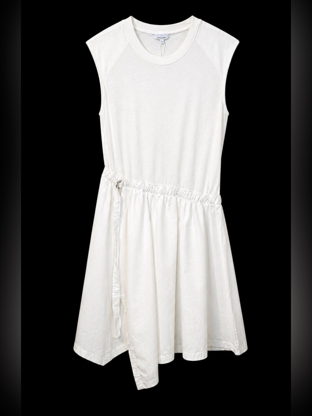 Derek Lam 10 Crosby white T-shirt dress, women’s size Large. 100% cotton.